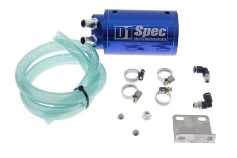 Oil catch tank D1Spec 15mm Blue Oil catch tank D1Spec 15mm Blue