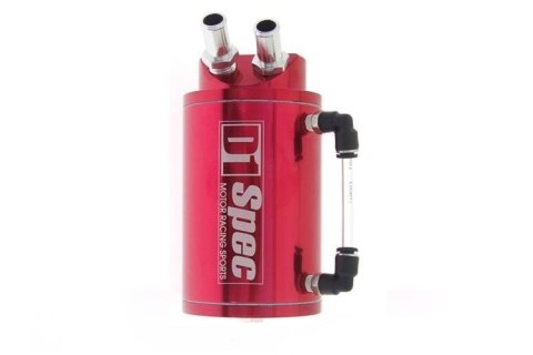 Oil catch tank D1Spec 15mm Red