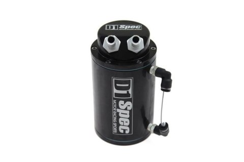 Oil catch tank D1Spec 9mm Black Oil catch tank D1Spec 9mm Black