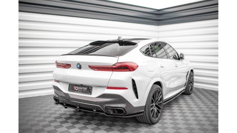 Przedłużenie Spoilera BMW X6 M-Pack G06 / X6 M F96 Gloss Black