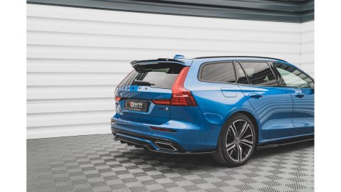 Przedłużenie Spoilera Volvo V60 R-Design Mk2 Gloss Black