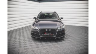 Splitter Audi A4 B9 przód v.1 Gloss Black