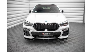 Splitter BMW X6 G06 M-Pack przód v.1 Gloss Black