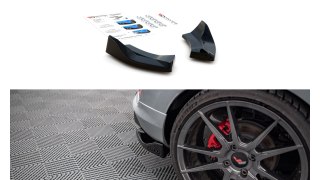 Splitter Ford Fiesta VIII ST Tył Boczne v.1 Gloss Black