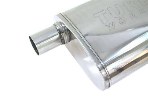 Tłumik Środkowy 51mm TurboWorks LT 409SS 355mm