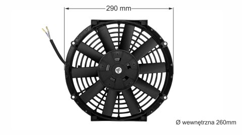 Wentylator TurboWorks 10" typ 1 tłoczący/ssący