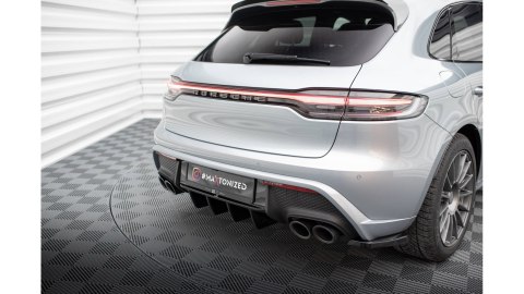 Dokładka Tylna Porsche Macan Mk1 Facelift 2 Gloss Black