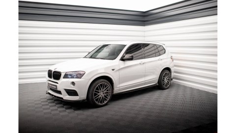 Dokładki Progów BMW X3 M-Pack F25 Gloss Black