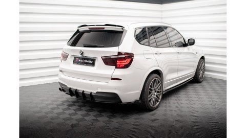 Dyfuzor BMW X3 F25 M-Pack Tył Street Pro Red