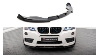 Splitter Przedni BMW X3 M-Pack F25 Gloss Black