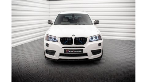 Splitter Przedni BMW X3 M-Pack F25 Gloss Black