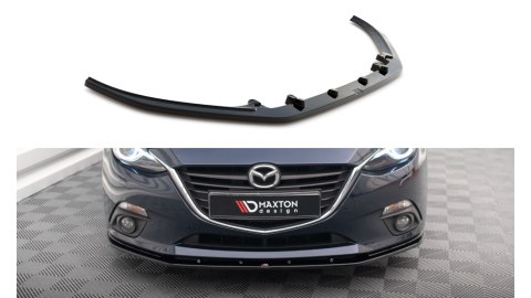 Splitter Przedni Mazda 3 Mk3 Gloss Black