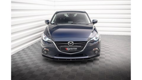 Splitter Przedni Mazda 3 Mk3 Gloss Black