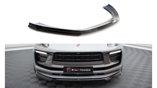 Splitter Przedni Porsche Macan Mk1 Facelift 2 Gloss Black