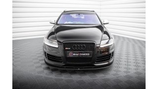 Splitter Przedni Street Pro Audi RS6 Avant C6 Black-Red