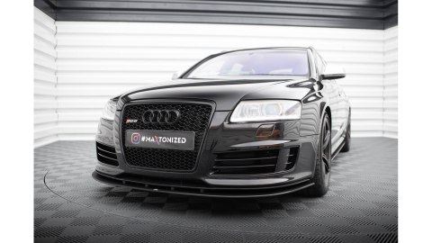 Splitter Przedni Street Pro Audi RS6 Avant C6 Black