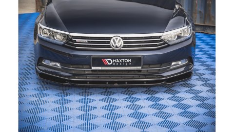 Splitter Przedni v.1 Volkswagen Passat B8 Gloss Black