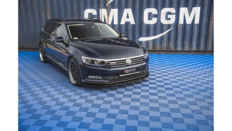 Splitter Przedni v.1 Volkswagen Passat B8 Gloss Black