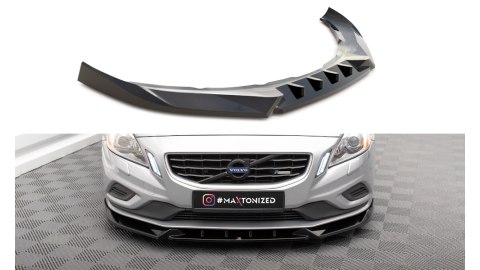 Splitter Przedni v.1 Volvo S60 R-Design Mk2 Gloss Black