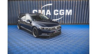 Splitter Przedni v.2 Volkswagen Passat B8 Gloss Black