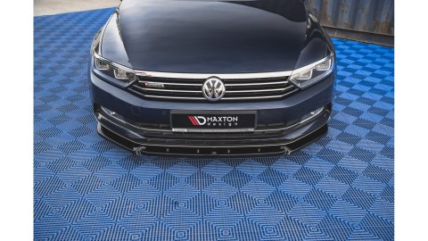 Splitter Przedni v.2 Volkswagen Passat B8 Gloss Black