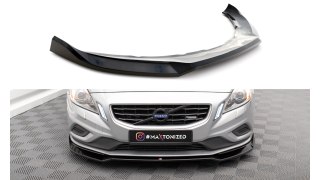 Splitter Przedni v.2 Volvo S60 R-Design Mk2 Gloss Black