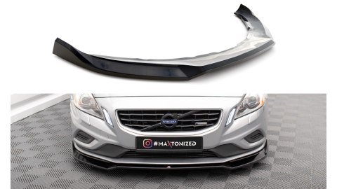 Splitter Przedni v.2 Volvo S60 R-Design Mk2 Gloss Black