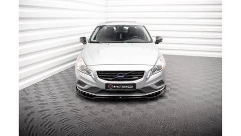 Splitter Przedni v.2 Volvo S60 R-Design Mk2 Gloss Black