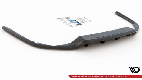 Splitter Tylny Środkowy (Z Dyfuzorem) Volkswagen Passat B8 Gloss Black