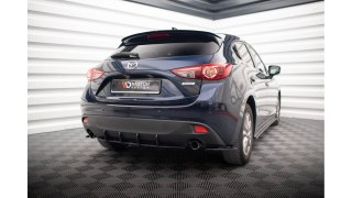 Splittery Tylne Boczne Mazda 3 Mk3 Gloss Black