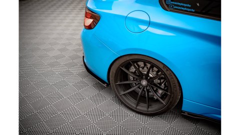 Splittery Tylne Boczne Street Pro BMW M2 F87 Black