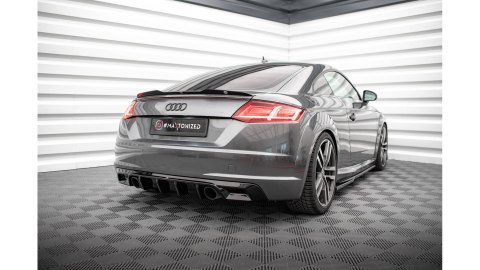 Dokładka Audi TT 8S S-Line Zderzak Tył Gloss Black