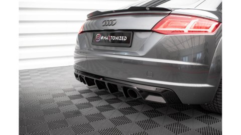 Dokładka Audi TT 8S S-Line Zderzak Tył Gloss Black