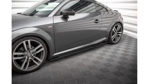 Dokładki Progów Street Pro Audi TT S / S-Line 8S Black-Red