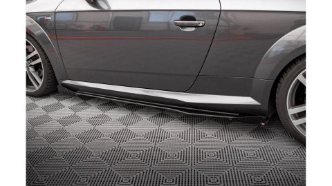 Dokładka Audi TT 8S S-Line Progi Street Pro Black + Gloss Flaps