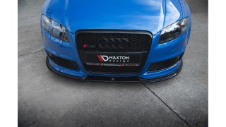 Splitter Przedni v.1 Audi RS4 B7 Gloss Black