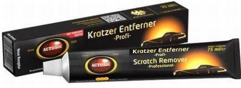 AUTOSOL SCRATCH REMOVER 75 ml - PASTA DO USUWANIA RYS Z LAKIEROWANYCH POW. PLASTIKOWYCH