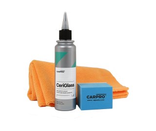 CarPro CeriGlass Polish KIT 150ml zestaw do polerowania szyb