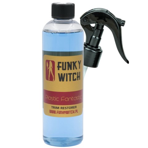 FUNKY WITCH PLASTIC FANTASTIC TRIM RESTORER 215 ml- zabezpieczenie, dressing do plastików zewnętrznych