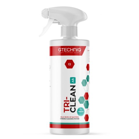 GTECHNIQ I2 Tri-Clean 500 ml - ANTYBAKTERYJNY PŁYN DO CZYSZCZENIA WNĘTRZA