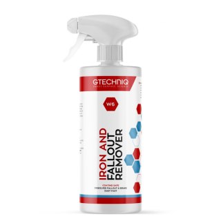 GTECHNIQ W6 Iron 250 ml - PŁYN DO FELG I OSADÓW METALICZNYCH