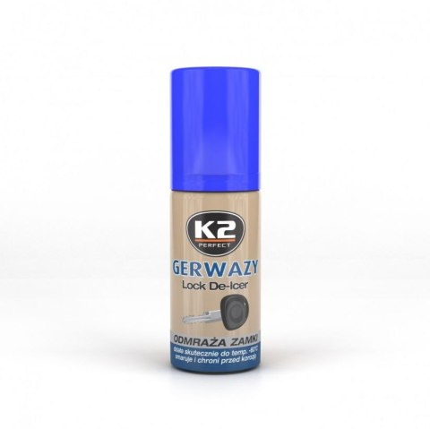 K2 GERWAZY 50 ML - ODMRAŻACZ DO ZAMKÓW