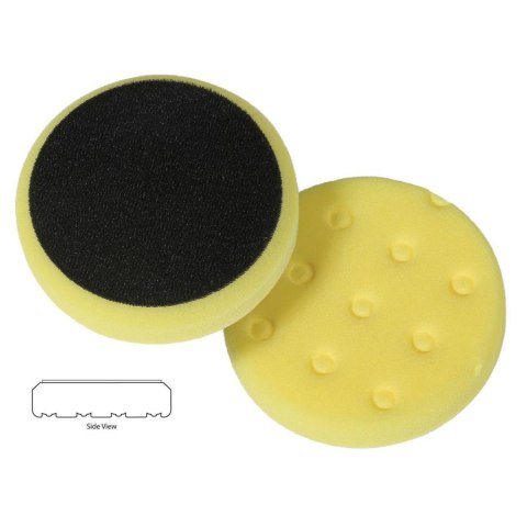 LAKE COUNTRY CCS Pad yellow 3,5" 89 mm - TWARDA GĄBKA POLERSKA