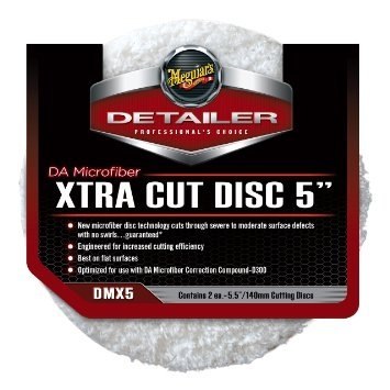 MEGUIAR'S DA MICROFIBER XTRA CUT DISC 5" (2 PAK) - BARDZO AGRESYWNY PAD MIKROFIBROWY