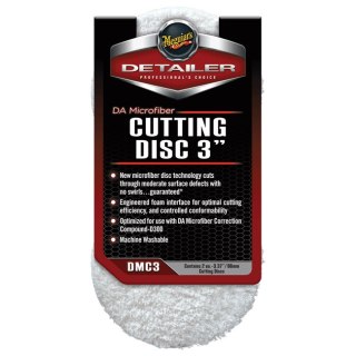 Meguiars DA Microfiber Cutting Disc 3″ (2-pack) - ŚCIERNA GĄBKA POLERSKA Z MIKROFIBRY