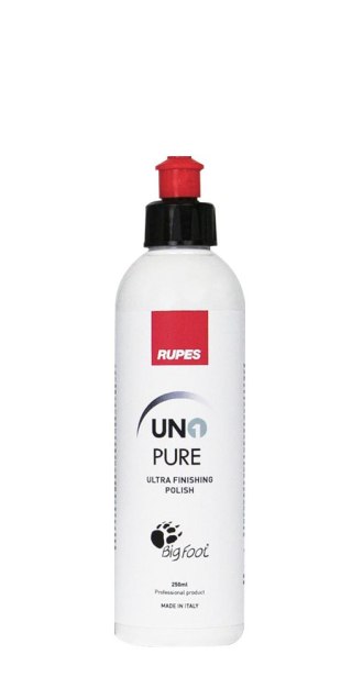 RUPES UNO PURE 250 ml - PASTA POLERSKA, POKAZOWE WYKOŃCZENIA LAKIERU