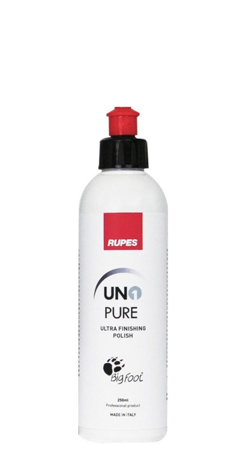 RUPES UNO PURE 250 ml - PASTA POLERSKA, POKAZOWE WYKOŃCZENIA LAKIERU