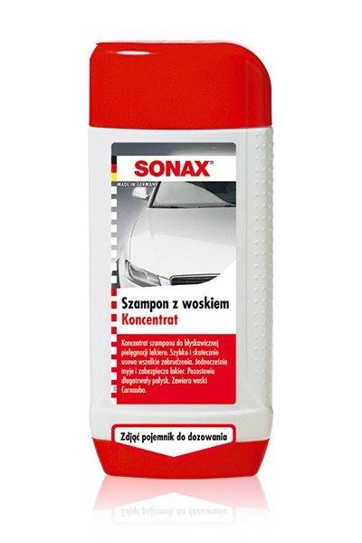 SONAX Szampon z woskiem 0,5l 313200