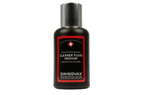 SWISSVAX CLEANER FLUID MEDIUM 100 ml - LEKKOMOCNO ŚCIERNY CLEANER POD WOSK