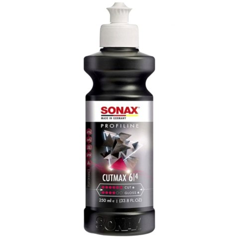 Sonax Cutmax 250ml 06/04 - MOCNO TNĄCA PASTA POLERSKA